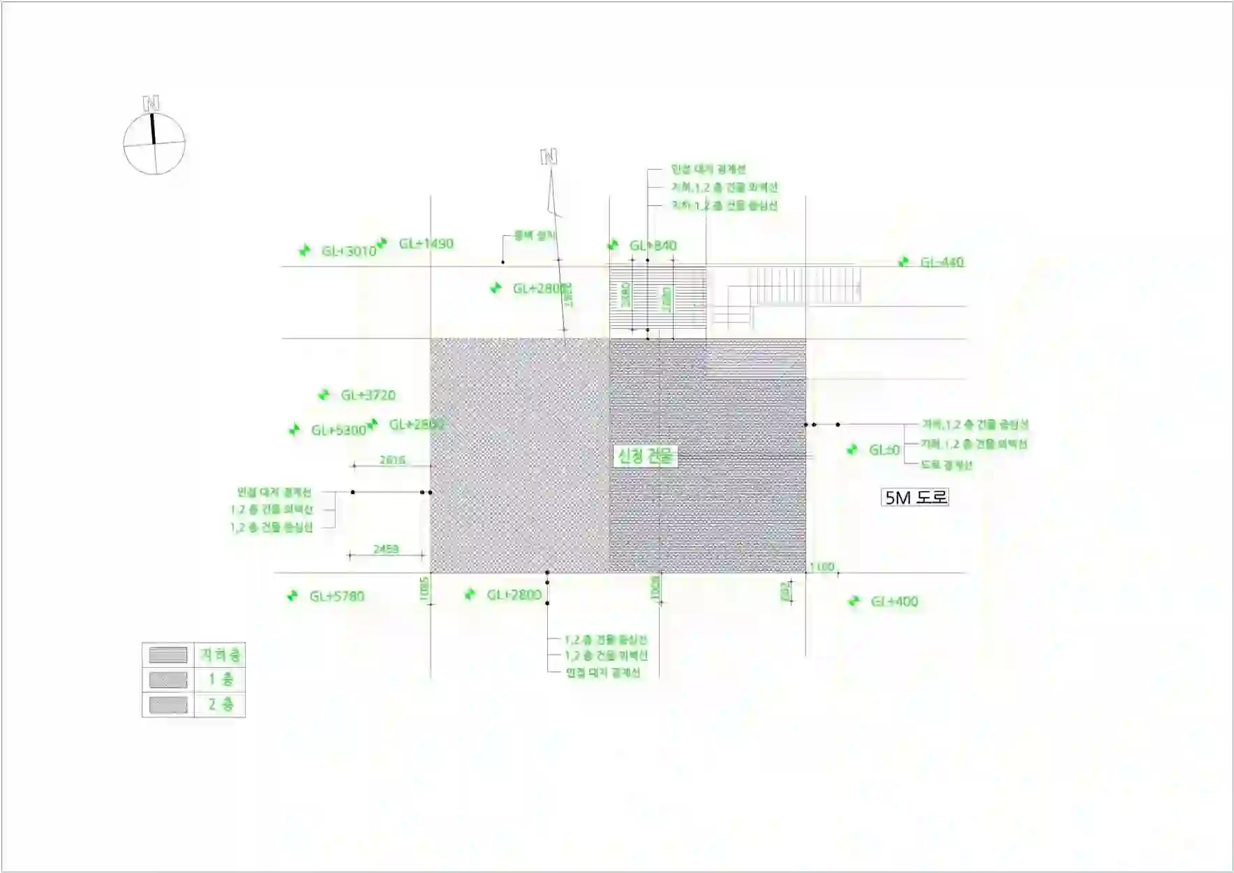 정릉동 559-83 배치도 이미지